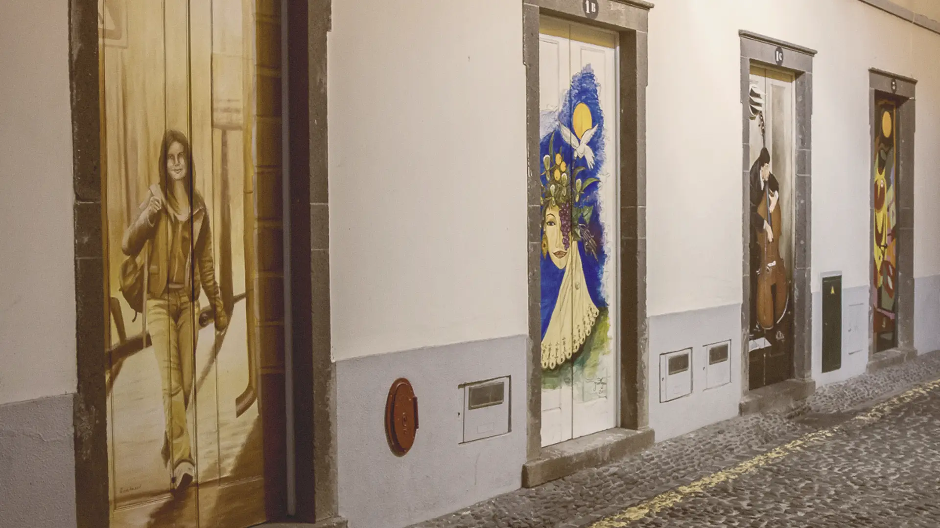 Bairro histórico da cidade do Funchal